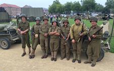 82ND RECON AT CAMP IN CAMBRAI