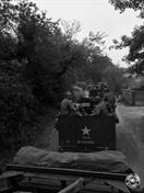 LITTLE DID WE KNOW THAT WHILE TAKING A SCENIC ROUTE TO THE CAMP SITE IN MONS, WE WERE RECONING THE ROUTE FOR TANKS IN TOWN’S PARADE THE NEXT DAY!